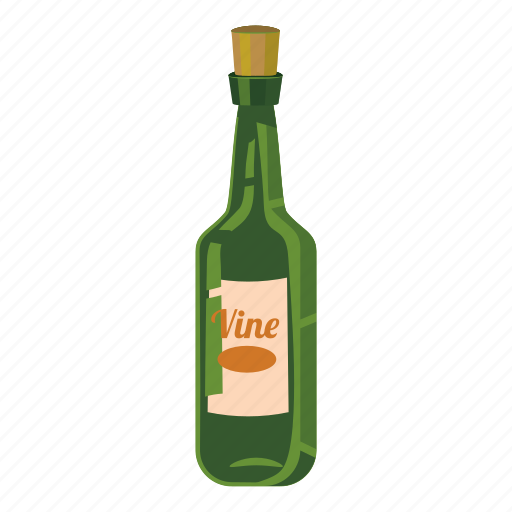 Alcohol, bar, beverage, bottle of wine, cartoon, cocktail, drink icon - Download on Iconfinder
