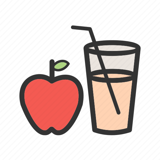 Apple, beverage, cider, drink, glass, healthy, thanksgiving icon - Download on Iconfinder