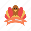 thanksgiving, holiday, autumn, fall, happy, season, animal, chicken 
