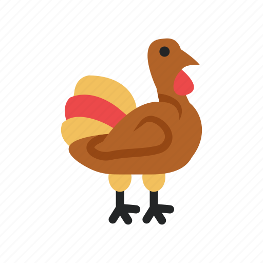 Thanksgiving, holiday, autumn, fall, happy, season, turkey icon - Download on Iconfinder