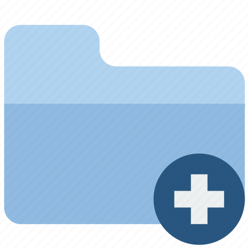 Add, essentials, folder icon - Download on Iconfinder