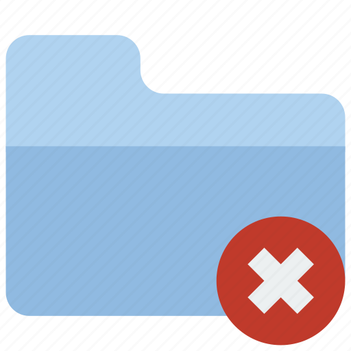 Delete, essentials, folder icon - Download on Iconfinder