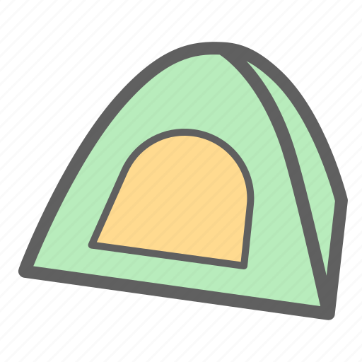 Camp, camping, hunter, outdoor, tent, tourism, travel icon - Download on Iconfinder