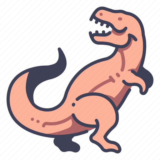 Ancient, animal, dino, dinosaur, jurassic, rex, tyrannosaurus icon - Download on Iconfinder