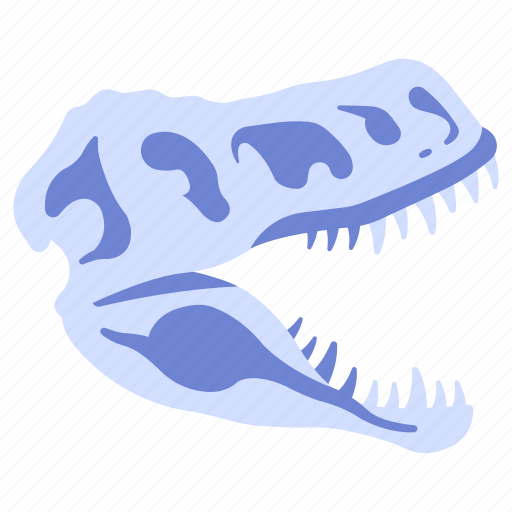 Ancient, bone, dino, dinosaur, fossil, skeleton, skull icon - Download on Iconfinder