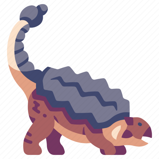Ancient, animal, ankylosaurus, dino, dinosaur, jurassic, wild icon - Download on Iconfinder