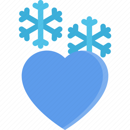 Cold, heart, love, valentine, romance, wedding, romantic icon - Download on Iconfinder