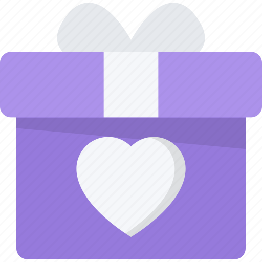 Gift, love, heart, valentine, romance, wedding, romantic icon - Download on Iconfinder