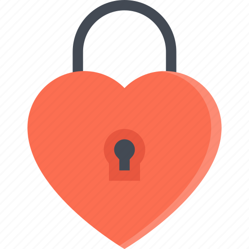 Lock, love, heart, security, valentine, wedding, romantic icon - Download on Iconfinder