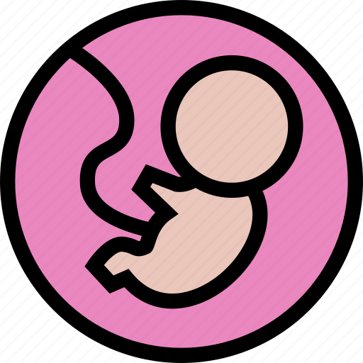 Baby, bayi, embrio, ikon hamil, janin, pregnant icon - Download on Iconfinder