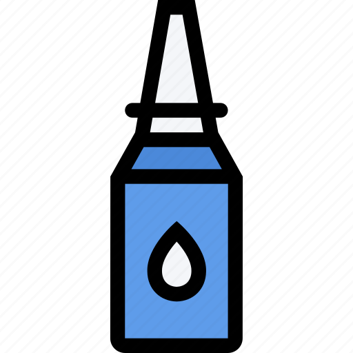 Drops, hospital, medicine, nasal icon - Download on Iconfinder