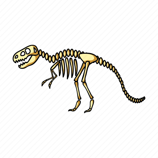 Dinosaur, exhibit, exhibition, museum, object, sights, skeleton icon - Download on Iconfinder