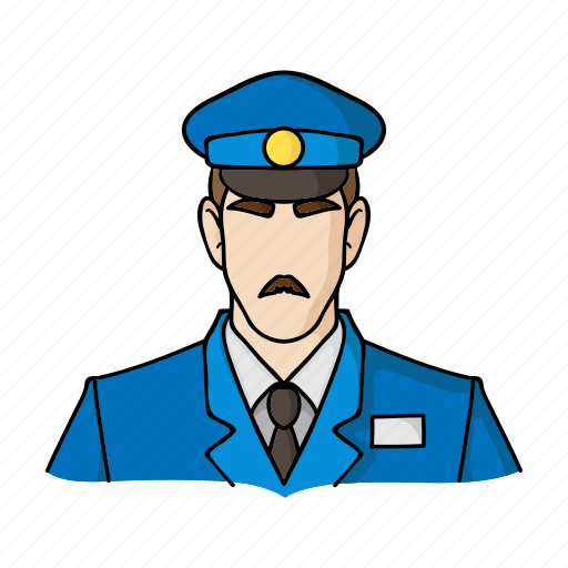 Man, museum, security guard, staff, uniform, worker icon - Download on Iconfinder