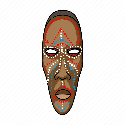 African, exhibit, exhibition, mask, museum, object, sights icon - Download on Iconfinder