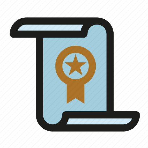 Achievement, award, certificate, graduation, prize, recognition, winner icon - Download on Iconfinder