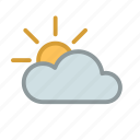 cloud, day, forecast, sun, sunny, weather