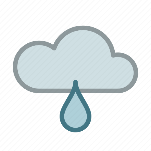 Cloud, drop, forecast, rain, raining, weather, wet icon - Download on Iconfinder