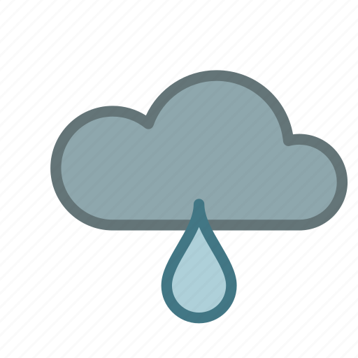Cloud, cold, drop, forecast, rain, weather icon - Download on Iconfinder