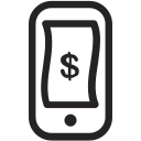 mobile, money, withdraw, device, payment, smartphone
