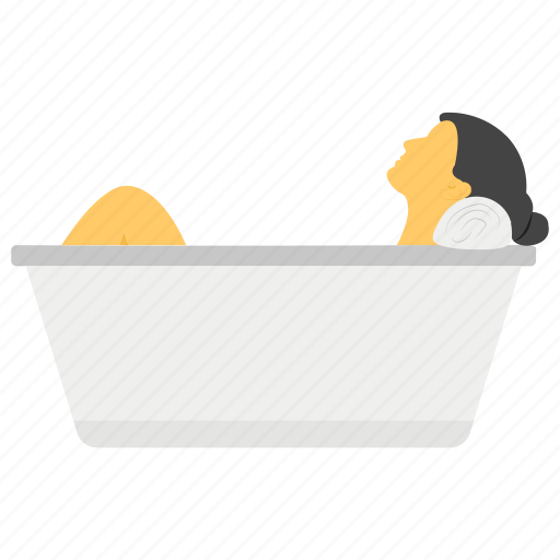Aroma therapy, bathtub, relaxing bath, spa bath, spa therapy icon - Download on Iconfinder