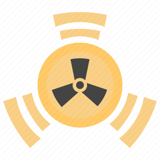 Atomic, dangerous, radiation, radioactive protection, radioactive rays icon - Download on Iconfinder