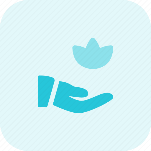 Therapy, hand, flower icon - Download on Iconfinder