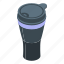 thermo, cup, isometric 