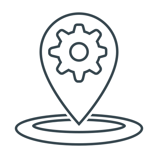Optimization, place, place optimization, location, marker, pointer icon - Free download