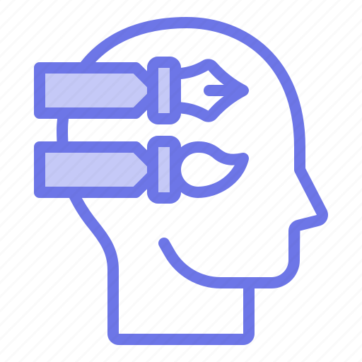 Creative, head, mind, thinker, thinking icon - Download on Iconfinder