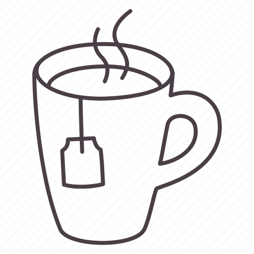 Tea, hot, mug, matcha, green, teabag, drink icon - Download on Iconfinder
