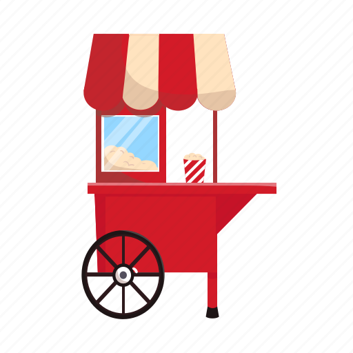 Counter, food, kiosk, popcorn, stall, street vending icon - Download on Iconfinder