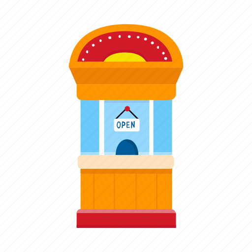 Cashier, counter, kiosk, service, stall, street vending icon - Download on Iconfinder