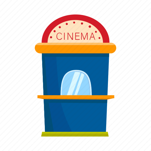 Cinema, kiosk, street vending, ticket, ticket office icon - Download on Iconfinder