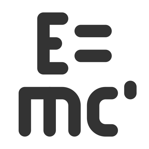 Emc, physics, formula, einstein icon - Free download