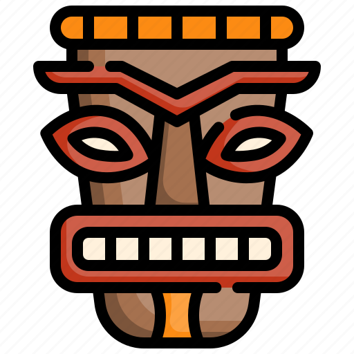 Tikiheadmask, tiki, head, mask, tribe icon - Download on Iconfinder