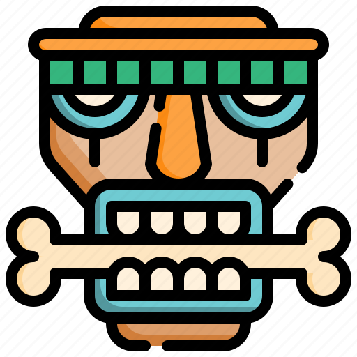 Tikiheadmask, tiki, head, tribe, mask icon - Download on Iconfinder