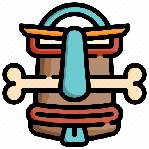 Tikiheadmask, tiki, mask, head, tribe icon - Download on Iconfinder
