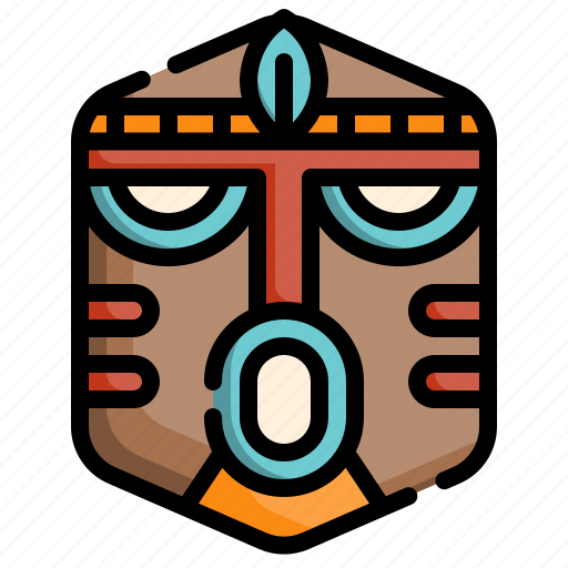 Tikiheadmask, tribe, mask, head, tiki icon - Download on Iconfinder