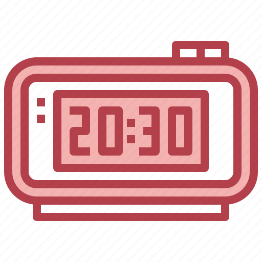 Time, digital, alarm, clock, morning icon - Download on Iconfinder