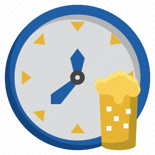 Time, happy, hour, date, stopwatch, plate icon - Download on Iconfinder
