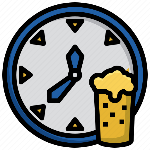 Time, happy, hour, date, stopwatch, plate icon - Download on Iconfinder