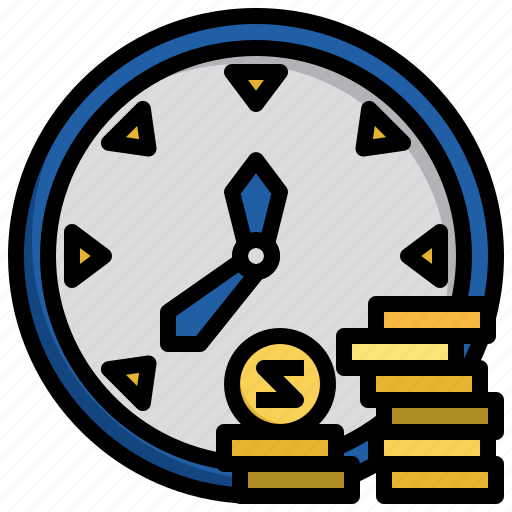 Time, money, clock, and, date icon - Download on Iconfinder