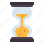 hourglass, time, wait, clock, date 