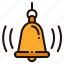 bell, time, date, notification, alert, alarm, instrument 