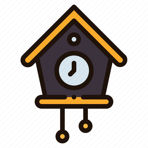 Cuckoo, clock, time, date, decoration, vintage icon - Download on Iconfinder