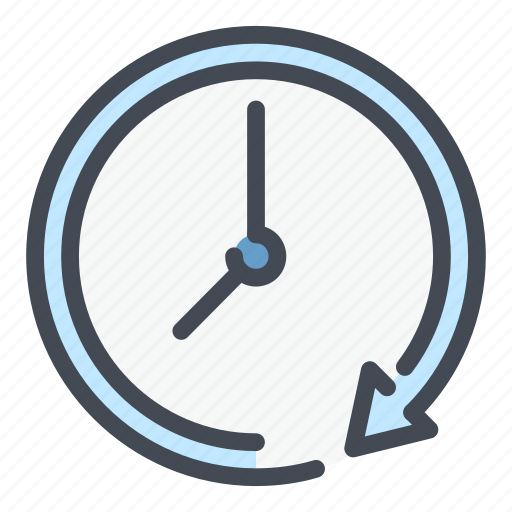 Alarm, back, clock, hour, notification, time, watch icon - Download on Iconfinder