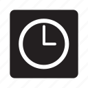 clock, frame, time, watch