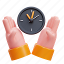 time management, clock, hands, saving time, save time, business, schedule, cherish time