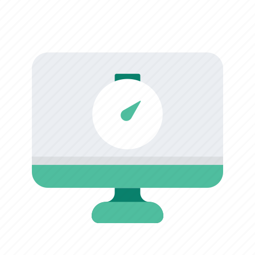 Clock, computer, monitor, time, timer icon - Download on Iconfinder