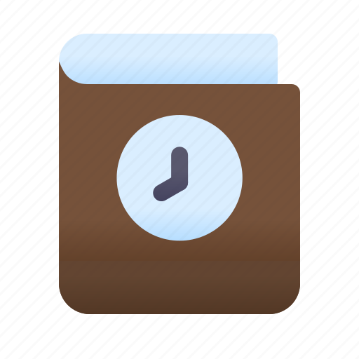 Book, time, clock, watch, education icon - Download on Iconfinder